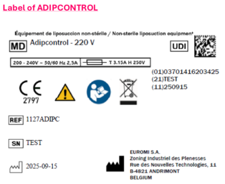 Adipcontrol® – Trụ điều khiển trung tâm